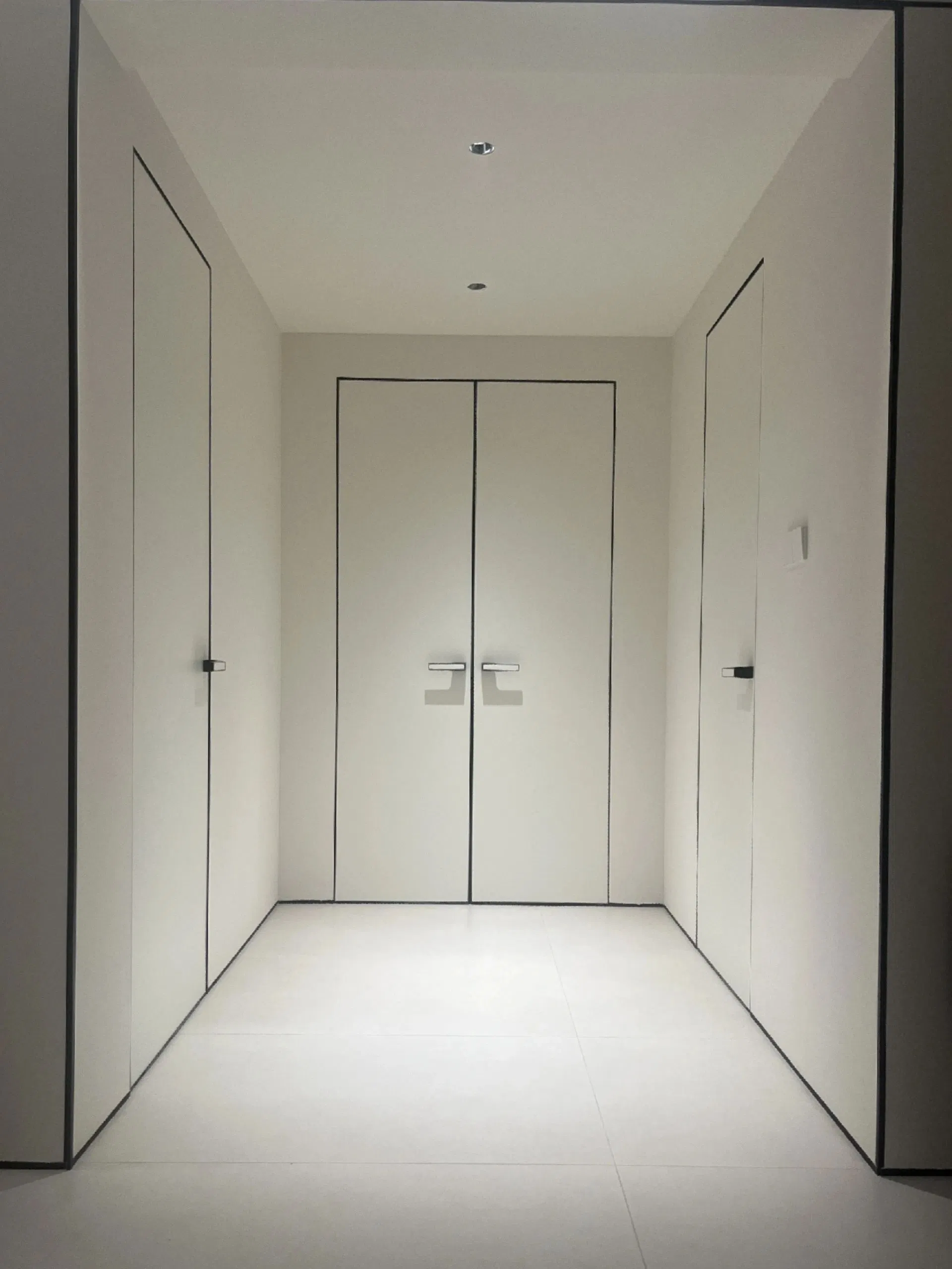 High End Fire Rated Door Double Opening Interior Wooden Doors