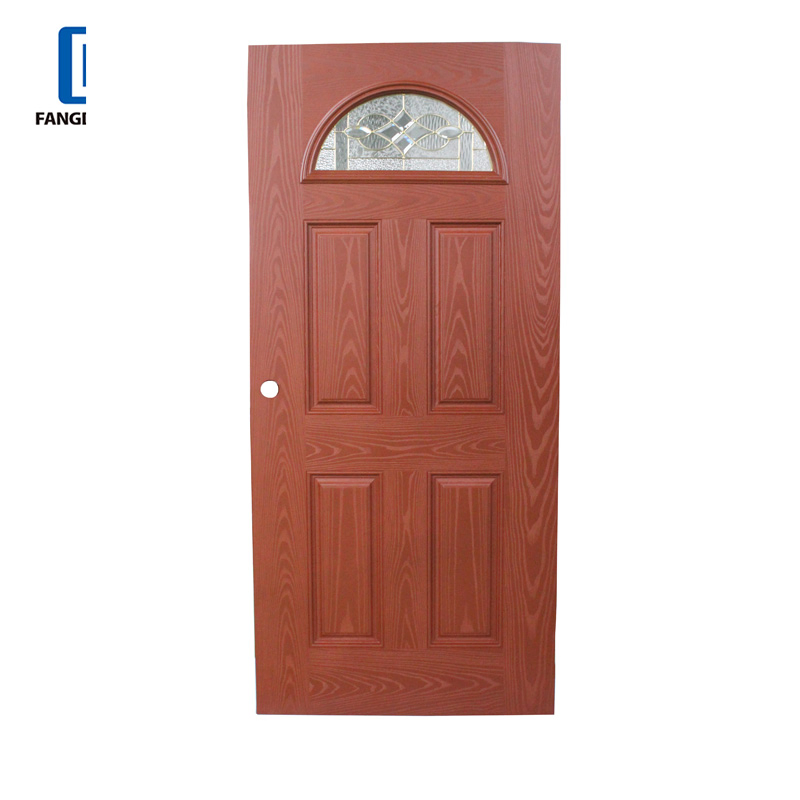 Hot Sale Popular Design Semi-Oval Exterior Fiberglass Doors