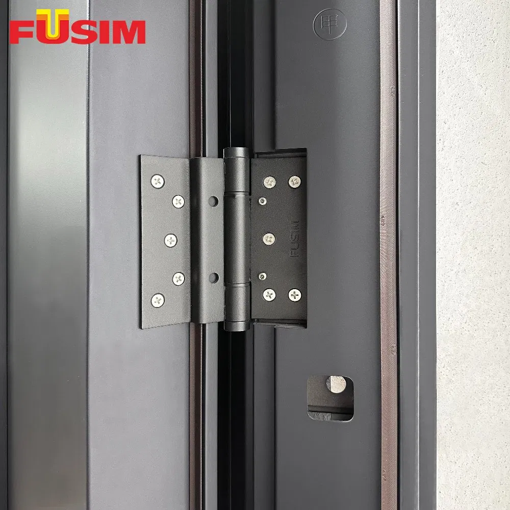 China Factory Fusim Ventilation Galvanized Steel Mesh Doors Steel Grill Door Steel Door