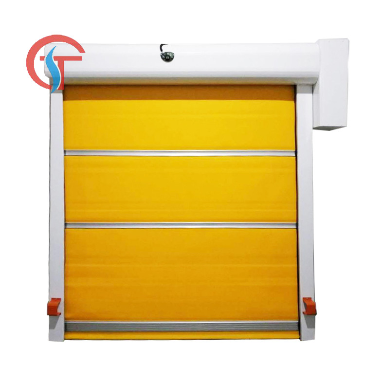 Sectional Electric Fast Moving Roll up Sheet Shutter Door