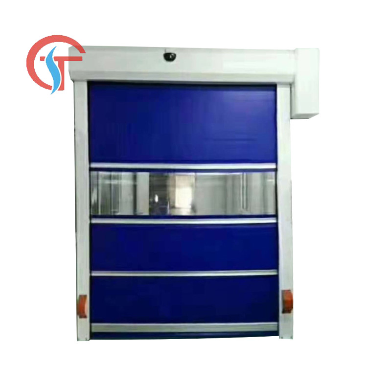 Sectional Electric Fast Moving Roll up Sheet Shutter Door