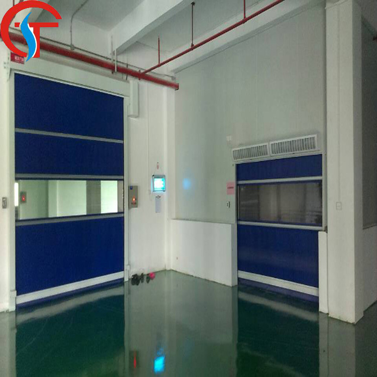 Fast Speed Roll up PVC Rapid Sheet Shutter Door