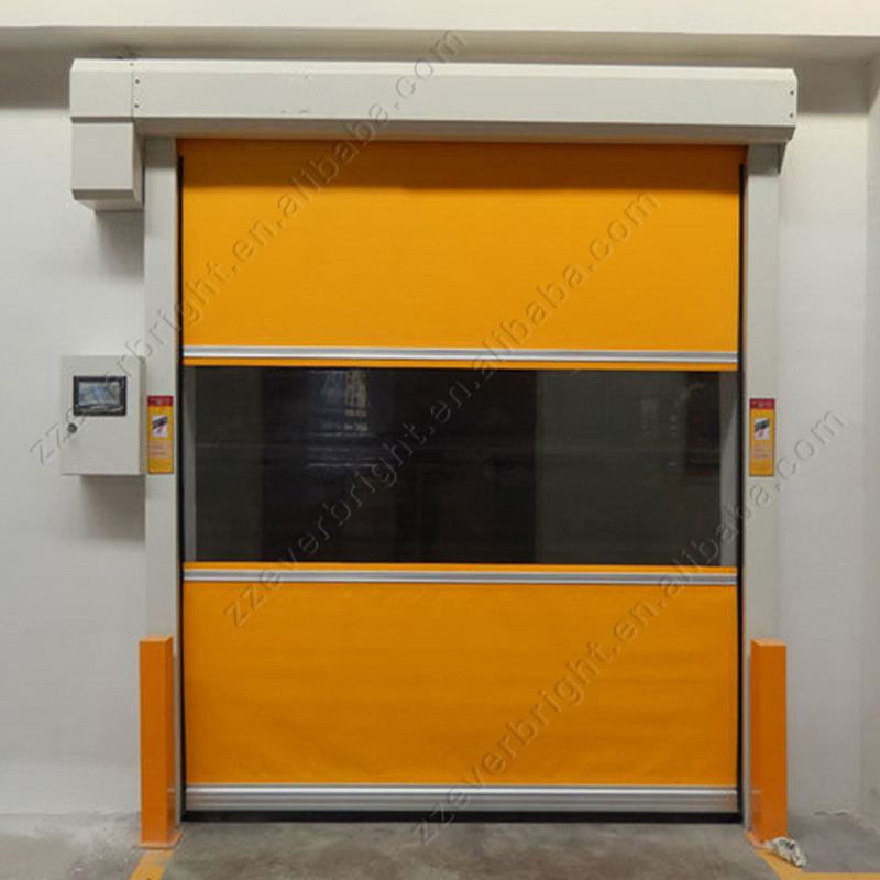New Style PVC Fabric High Speed Garage Door Roll up Sheet Industrial Door