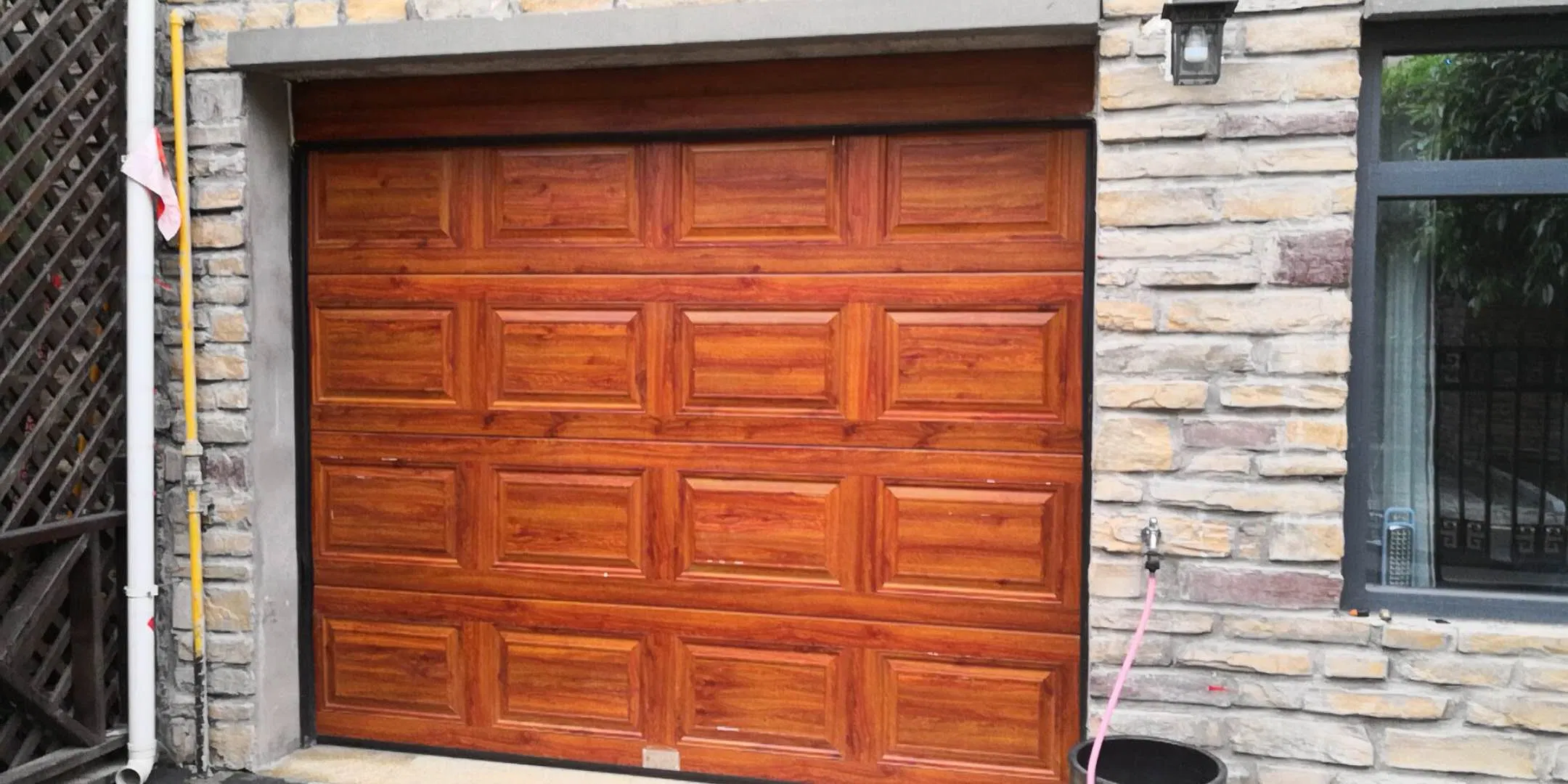 Smart Electric Flip Garage Door with Enhanced Safety Features