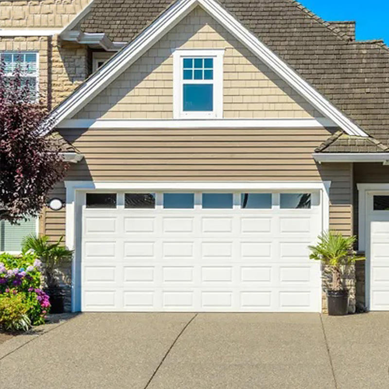 Customized Aluminum Alloy Sectional Garage Door for Mall Employee Parking