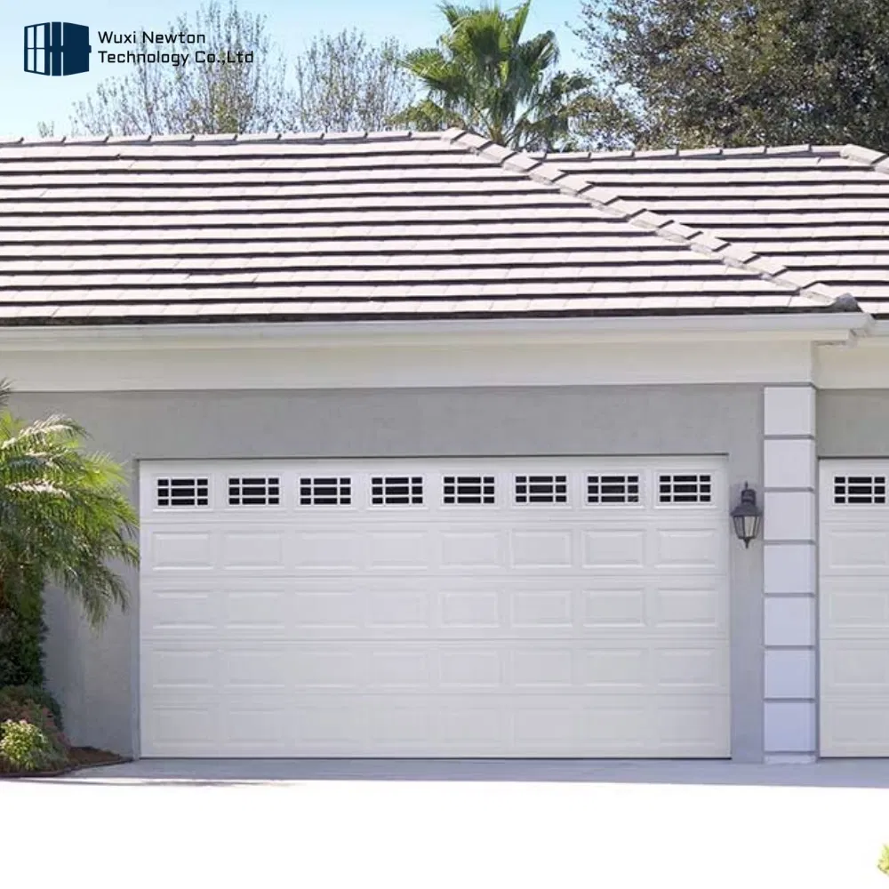 Newton Customized Modern Galvanized Steel Remote Aluminum Garage Door Panels Garage Doors