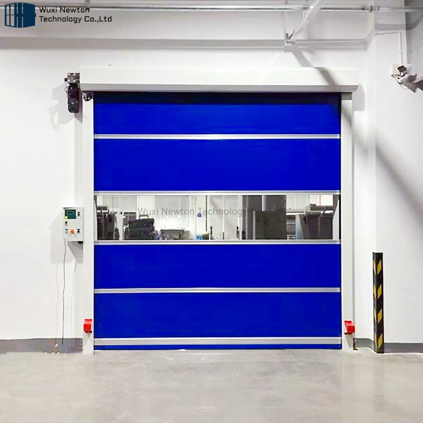 Fast Clean Room Industrial High Speed Roll up Sheet Shutter Door