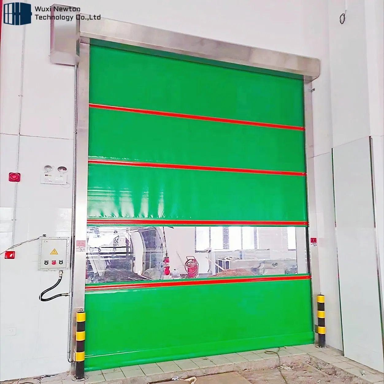 Good Quality Electric Windproof PVC High Speed Roll up Sheet Shutter Door