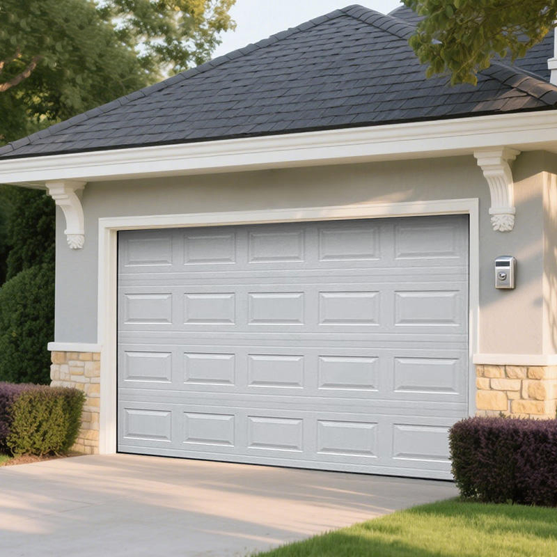 Customized Aluminum Alloy Sectional Garage Door for Mall Employee Parking