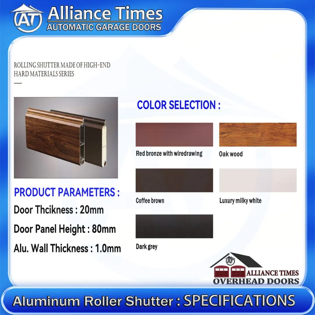 Premium Steel-Polymer Garage Door Panels with Faux Wood Finish