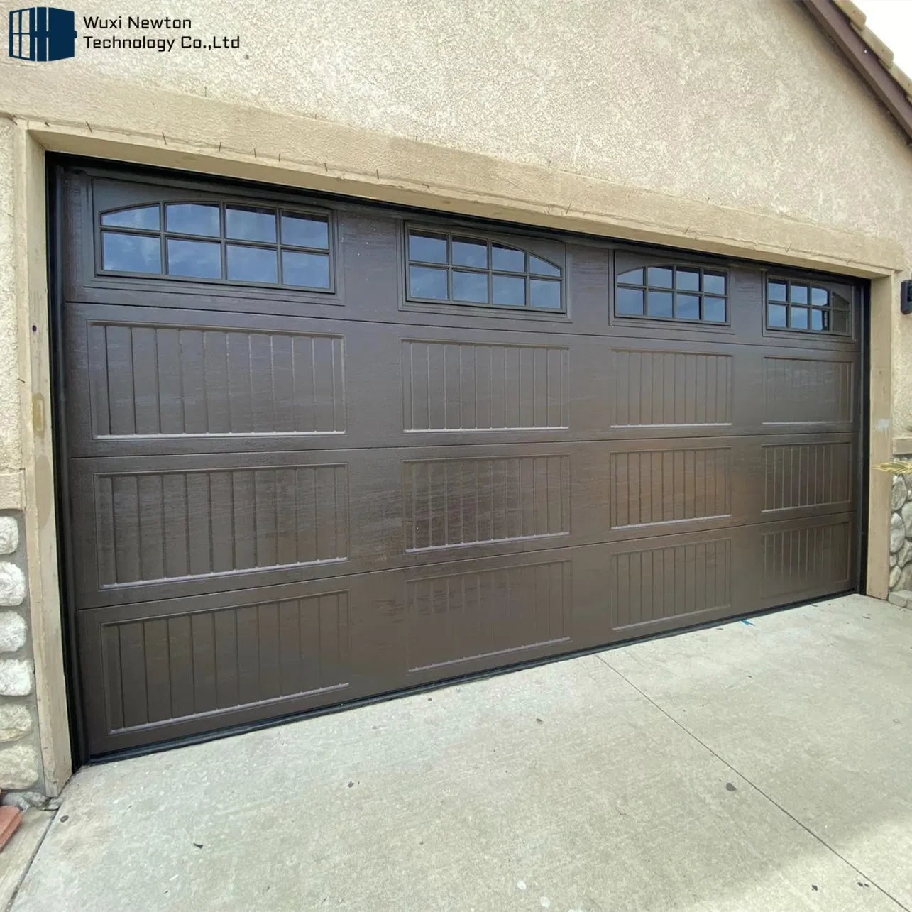 Factory Price Modern Design Garage Equipment Sectional Overhead Garage Doors with Windows
