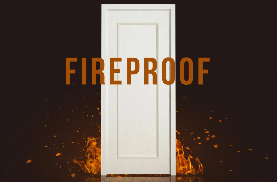 Fire Rated Wood Door Showcase