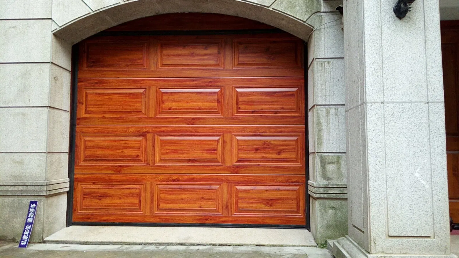 Smart Electric Flip Garage Door with Advanced Safety Features