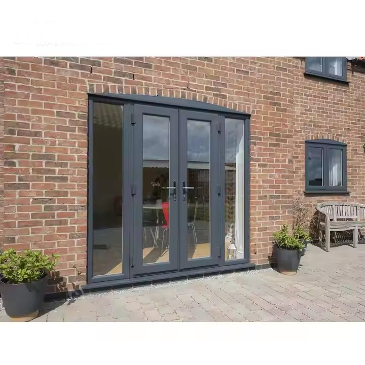 Metal Doors with Glass for Front Entry Exterior Home