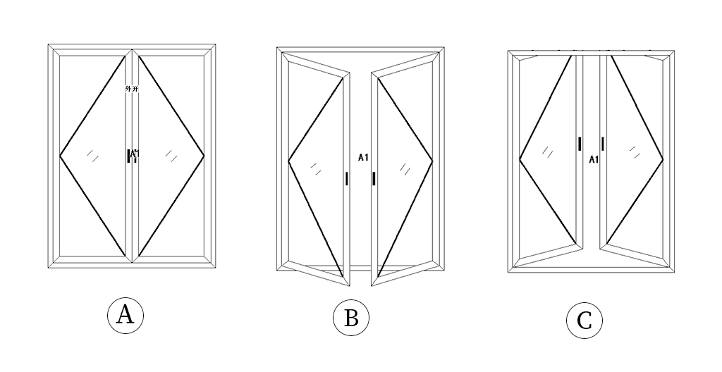 Modern Aluminum Door