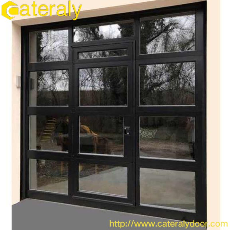 Modern Aluminium Automatic Door Electric Garage Door Security Steel Insulated House Aluminium House Roller Shutters Low Price Garage Doors Factory Wholesale