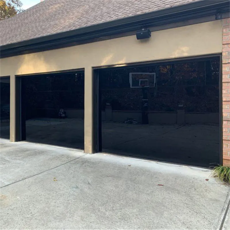 Frameless Garage Door Full Detail