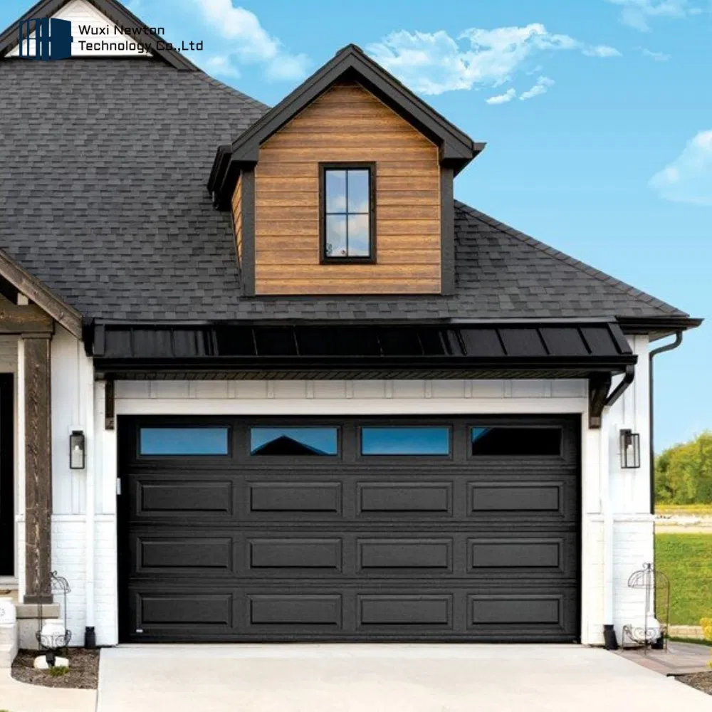 Newton Customized Modern Galvanized Steel Remote Aluminum Garage Door Panels Garage Doors