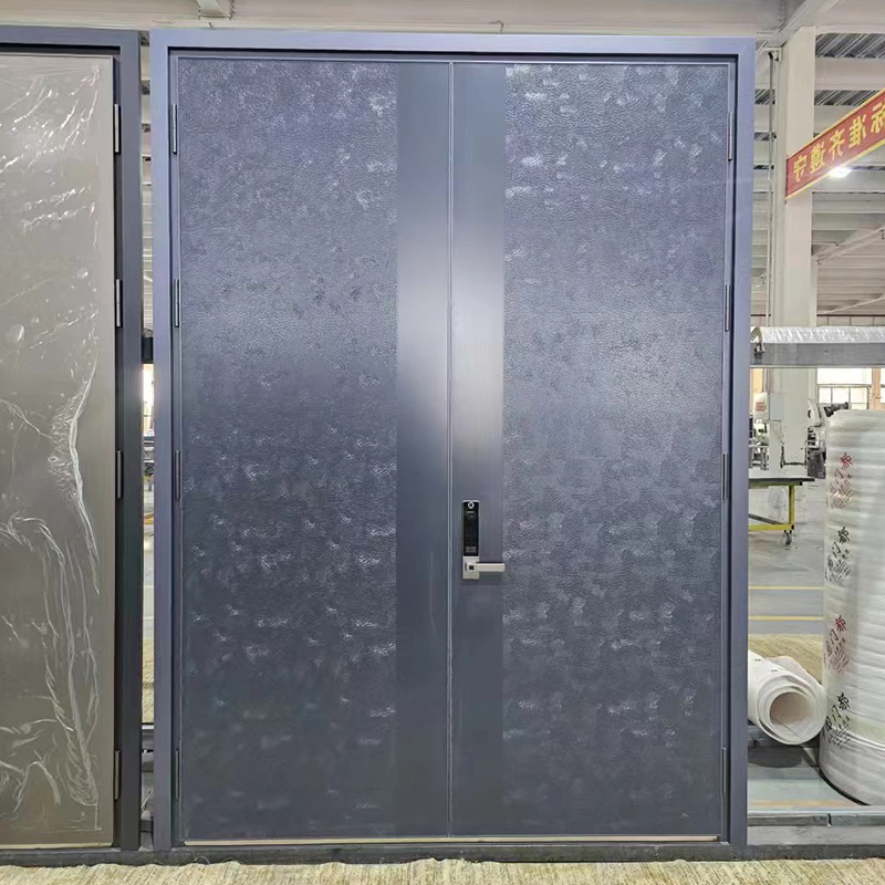 Iron Entry Double Single Front Entrance Security Exterior Steel Bedroom Swing Wood Safety Stainless Standard Non Fiberglass PVC UPVC Dete Aluminum Door