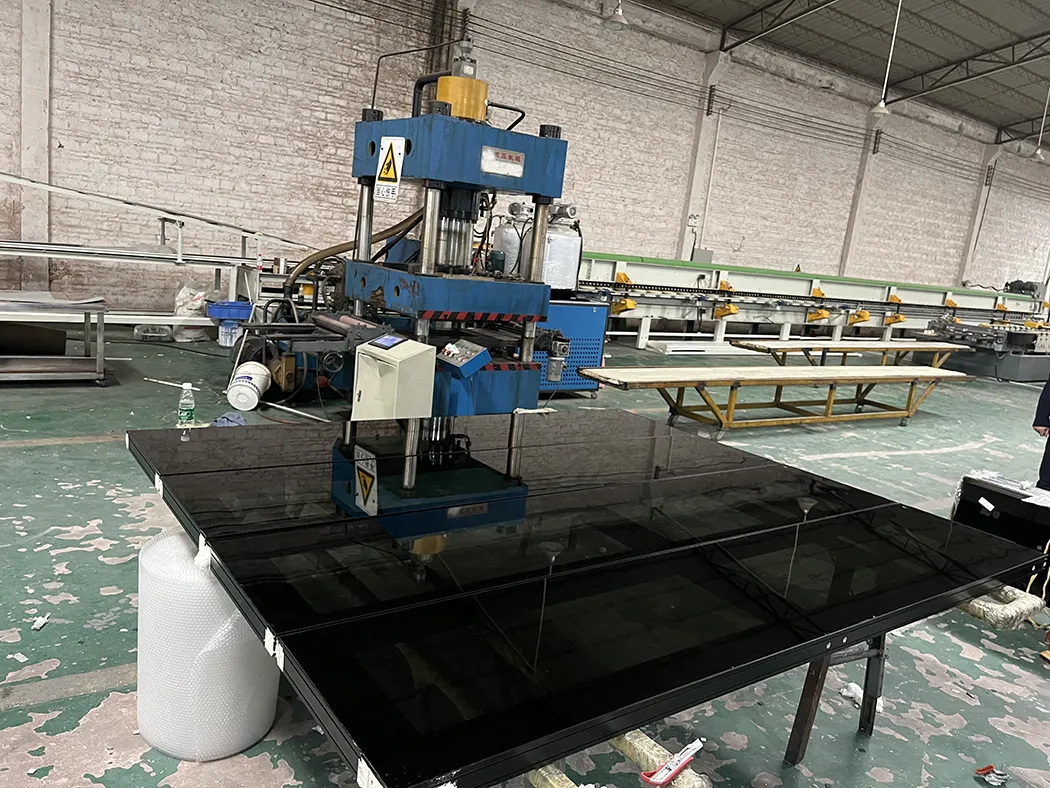 Glass Garage Door Detail 2