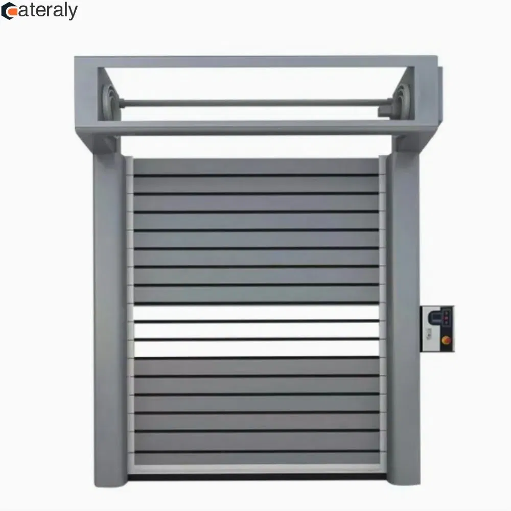 Fast Closing Thermal Shutter for Commercial Aluminum Warehouse Automatic Door Roller Shutter Door Roll up Garage Doors Factory Wholesale Discount Doors