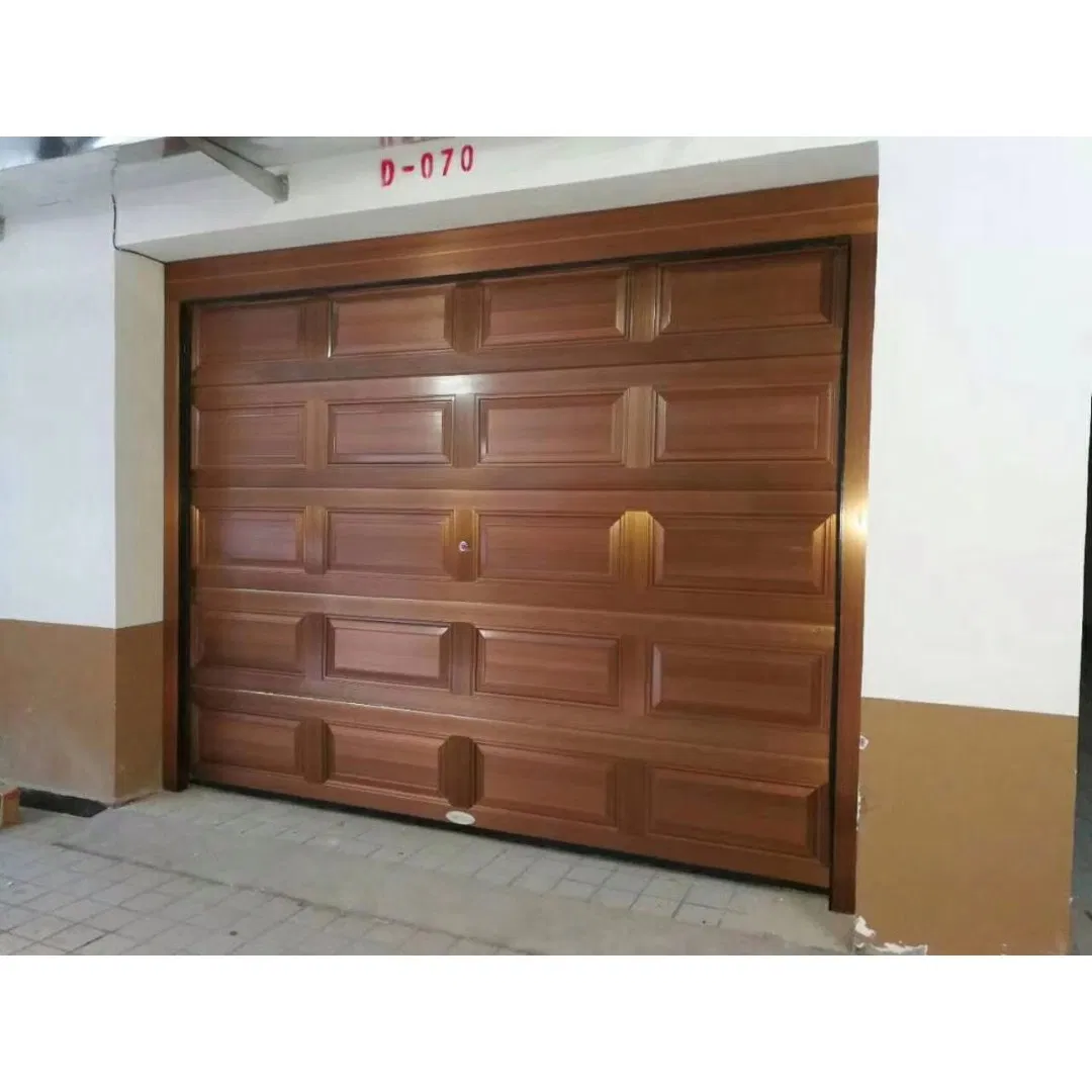 Electric Garage Doors: Flat Steel Design with Obstacle Stop Features