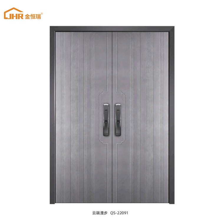 Long Lasting Manual Metal Roll-up Sheet Garage Door