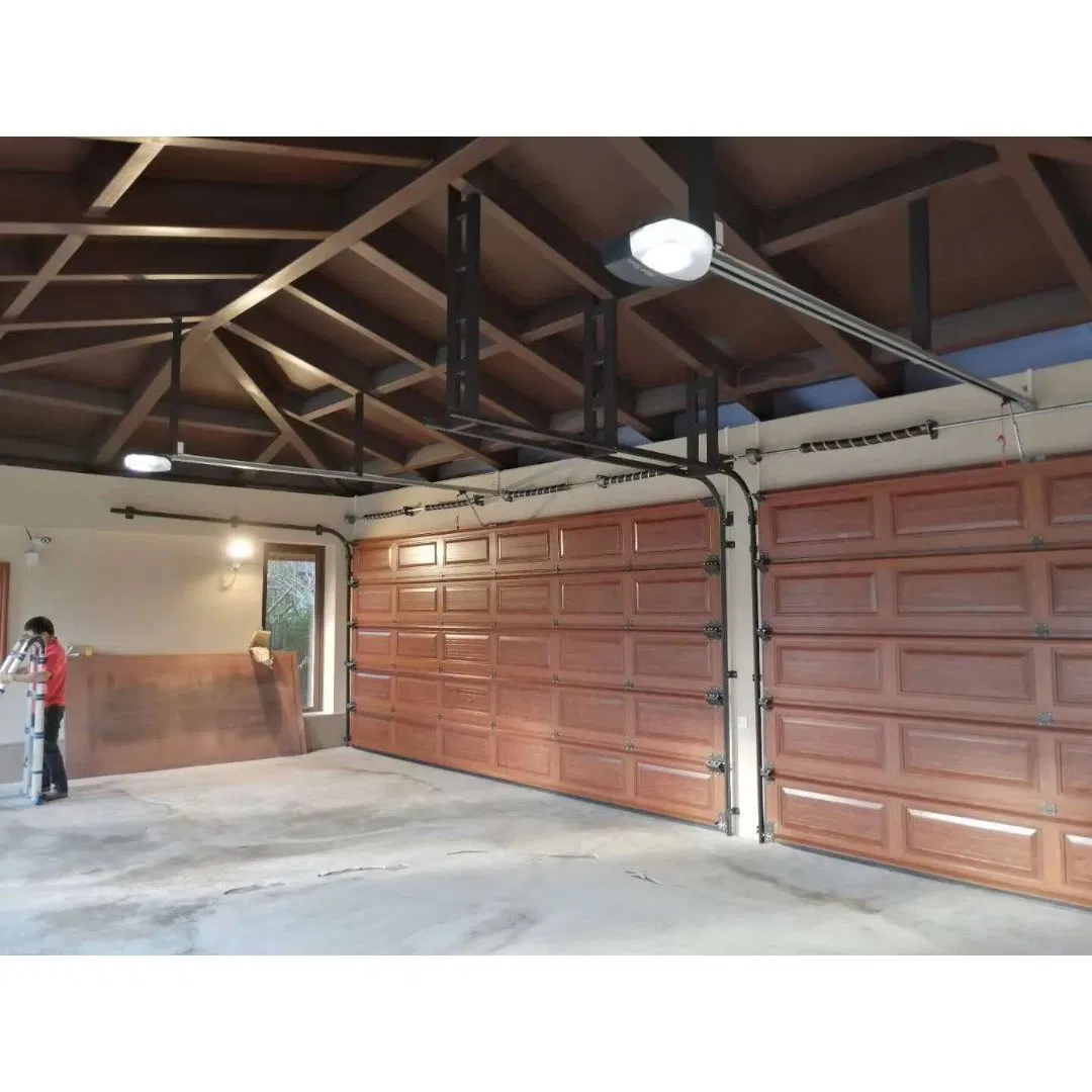 Remote Control Flip Garage Door: Aluminum Alloy with Infrared Safety Sensor