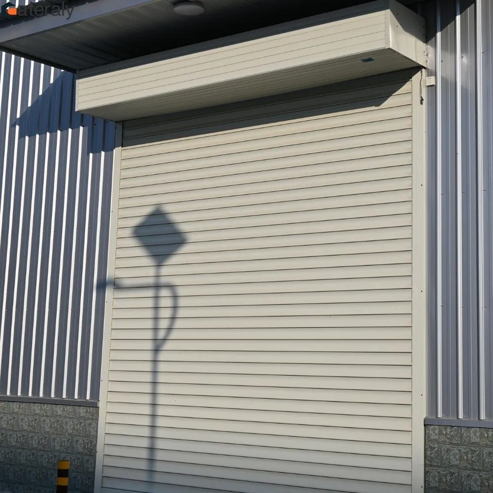 Factory Wholesale Modern Remote Roll up Garage Doors Automatic Aluminum Rolling Shutter Door with Motor Low Price Roller Shuteer Garage Door