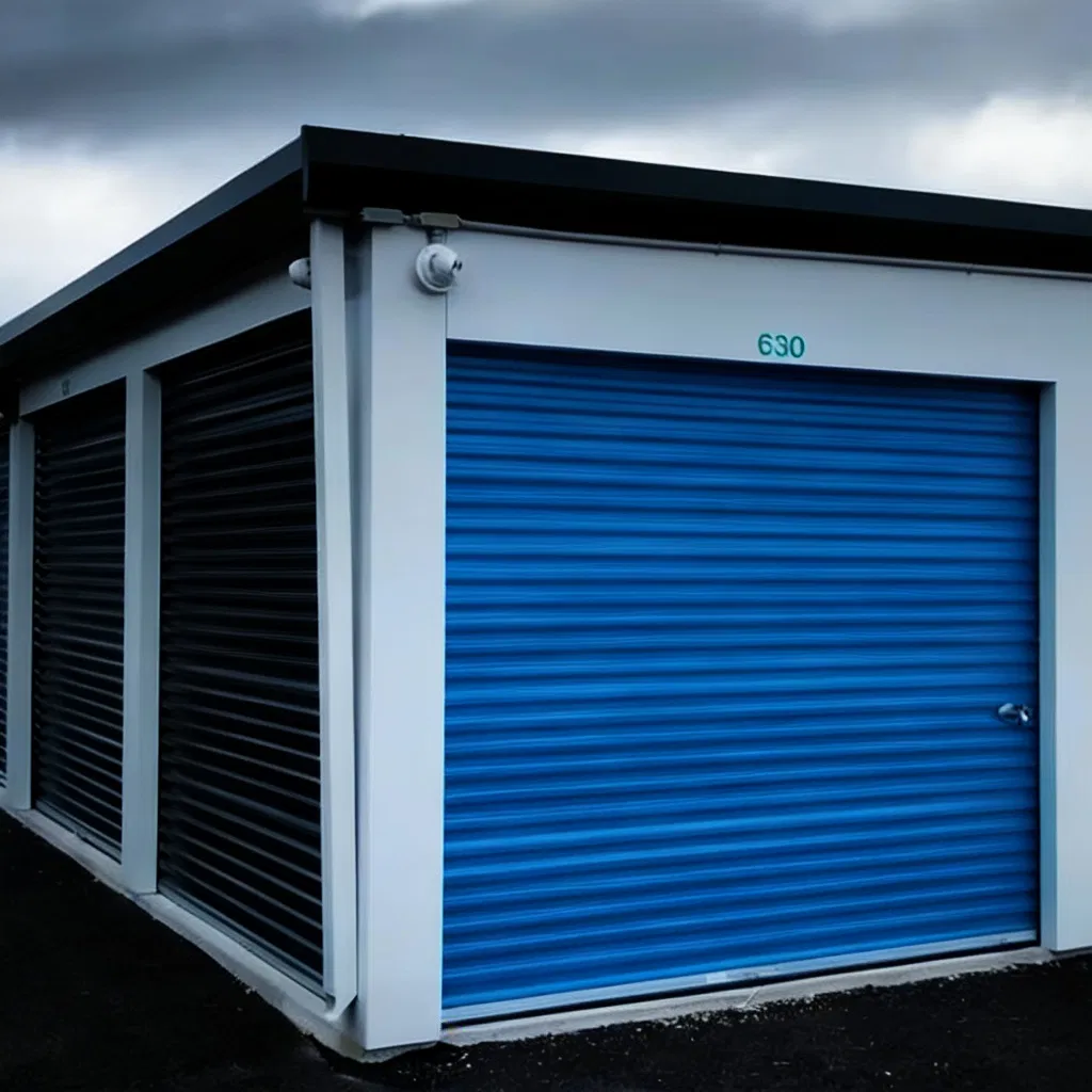 Heavy-Duty Industrial Warehouses Galvanized Steel Windproof Roll up Door