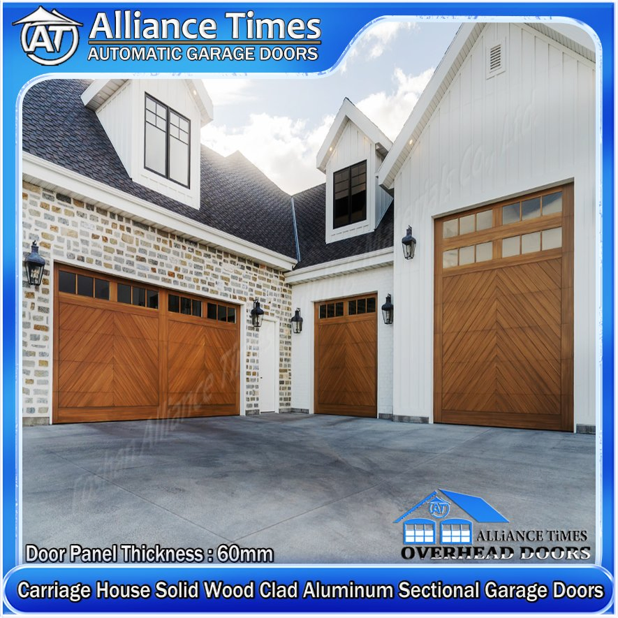 Emergency Release Rope Carriage House Wood Clad Aluminum Garage Doors