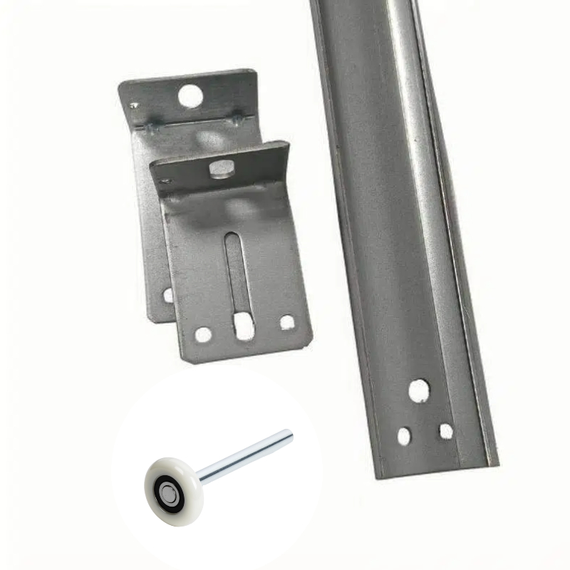 Universal Garage Door 12" Horizontal Track Radius Flag Brackets 1"-2" Doors