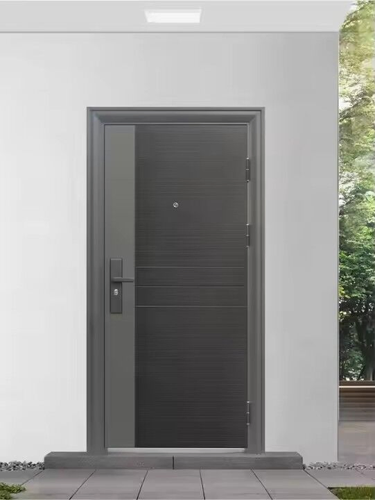 Security Design Armored Steel Exterior Door Promotion Price Anti-Theft Main Front Entry Door