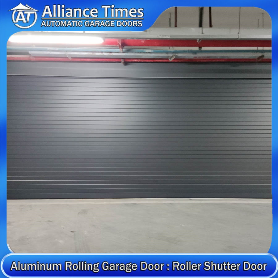 Heavy-Duty Aluminum Alloy Automatic Rolling Garage Doors for Warehouses