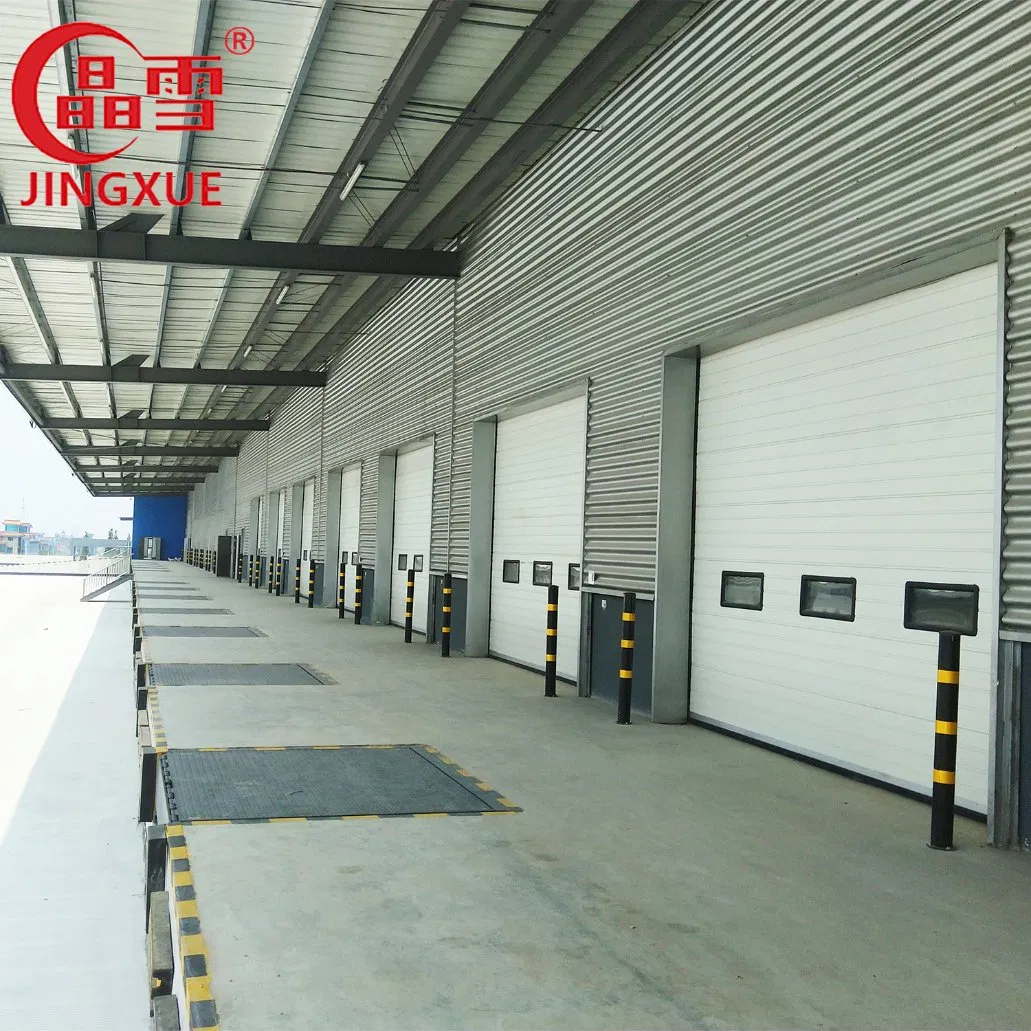 Automatic Electric PU Panel Thermal Insulated Industrial Overhead Sectional Door