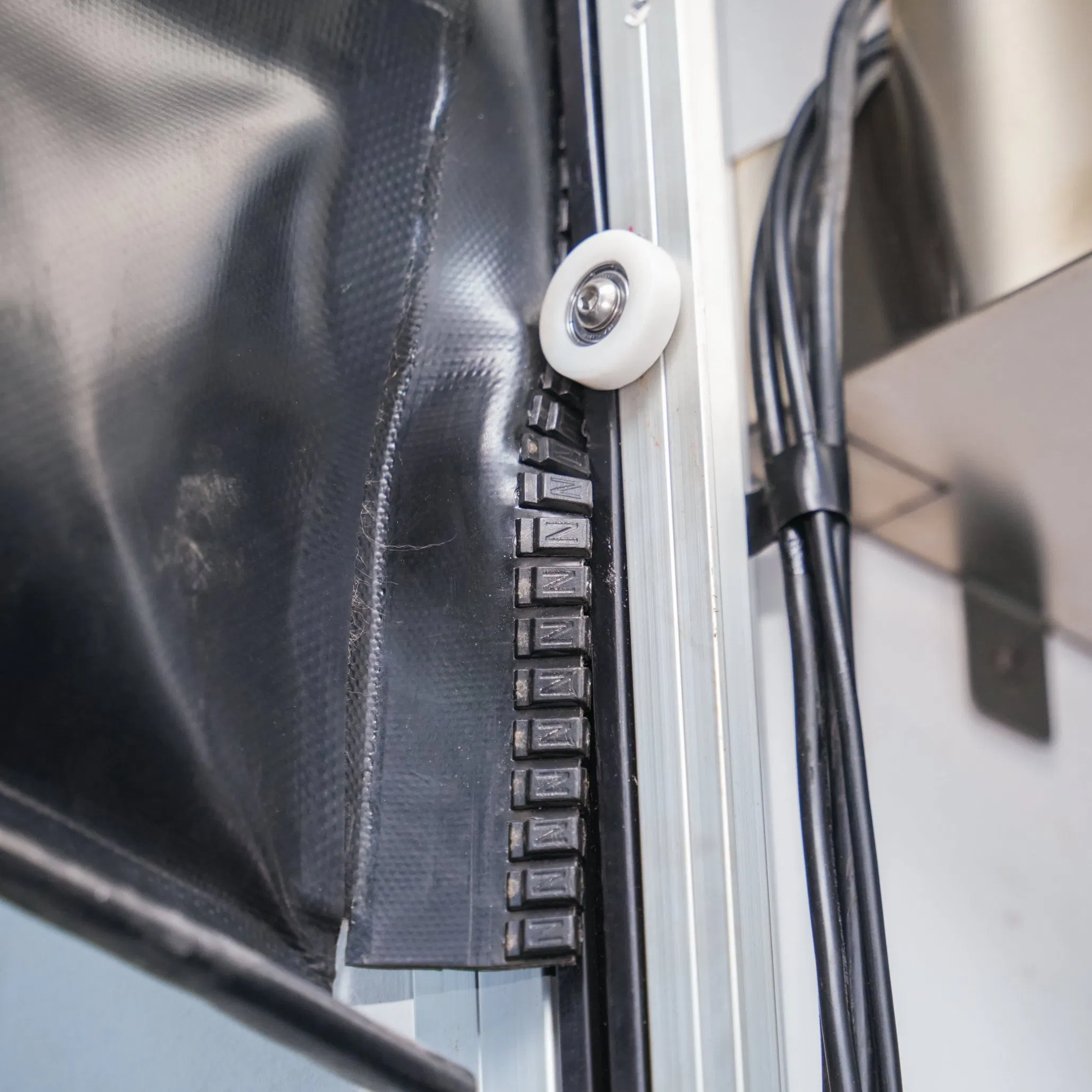 Zipper Self Repair High Speed PVC Door Sheet Shutter Roll up Doors