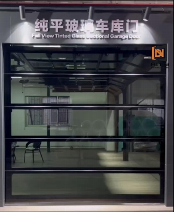 Best Price Full Flat Glass Sectional Garage Doors