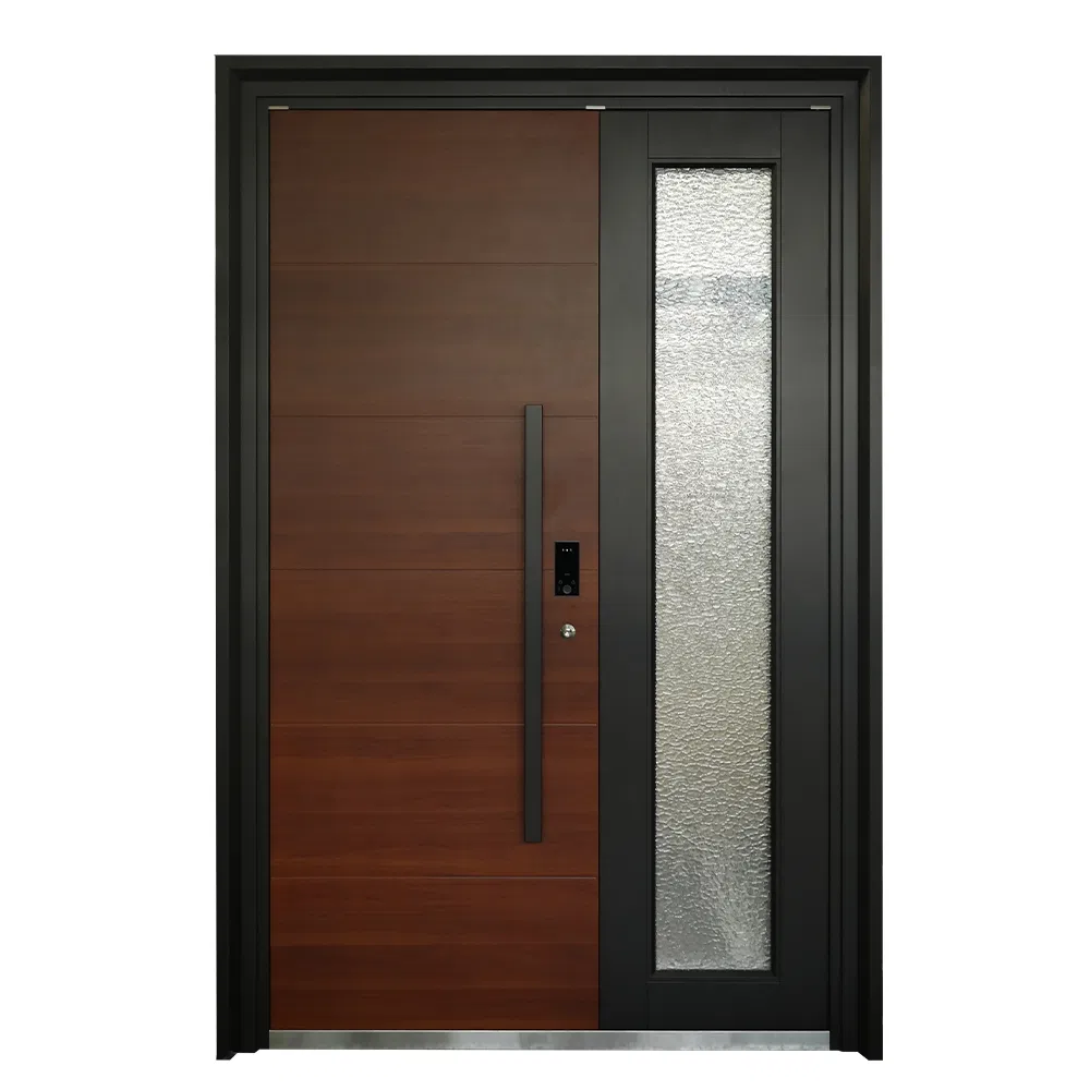 High-End Customized Exterior Security Metal Armored Entrance Steel Door for Anti-Theft