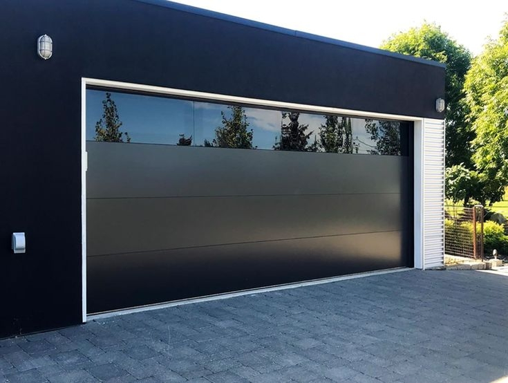 Automatic Aluminum Sectional Door, Industrial Door, Sliding up Garage Door