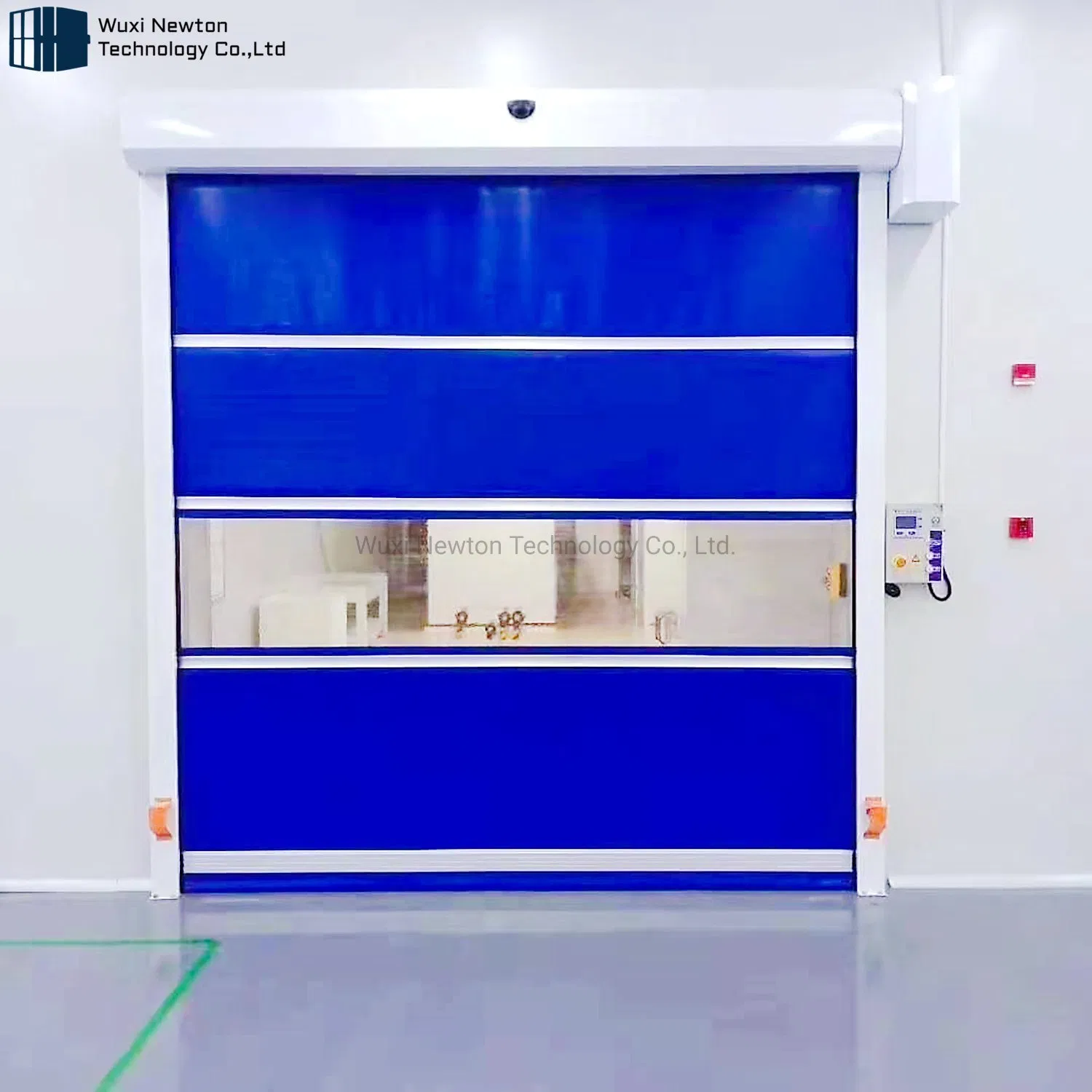 Automatic Roll up Sheet Shutter High Speed Door with Motor