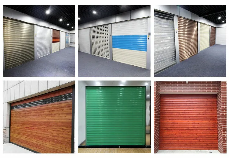 Aluminum Automatic Roller Shutter Garage Door
