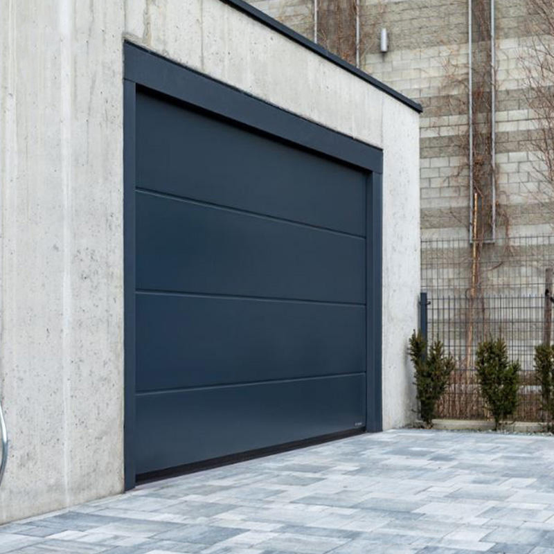 Premium Custom Flush Panel Aluminum Flip-up Garage Doors for Villas