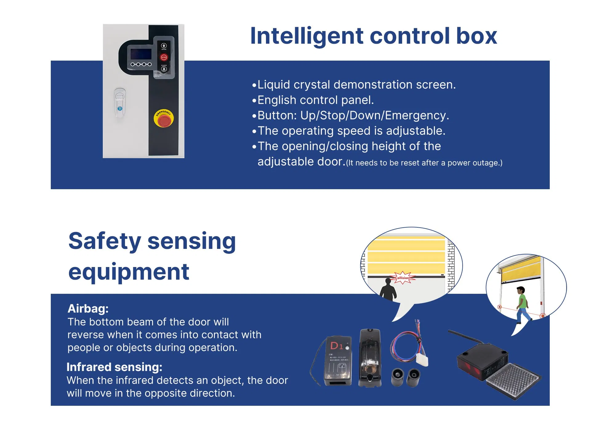 Servo Industrial Door Detail 4
