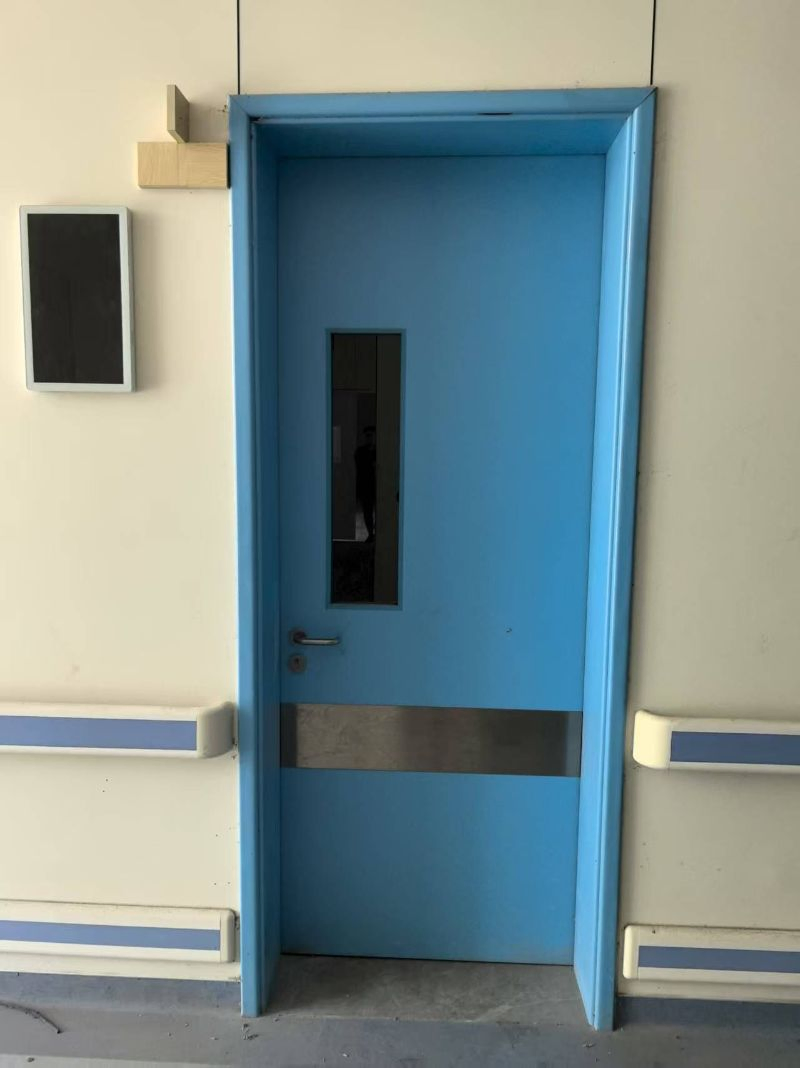 High-Quality Fire Rated Wooden Door for Secure Exits