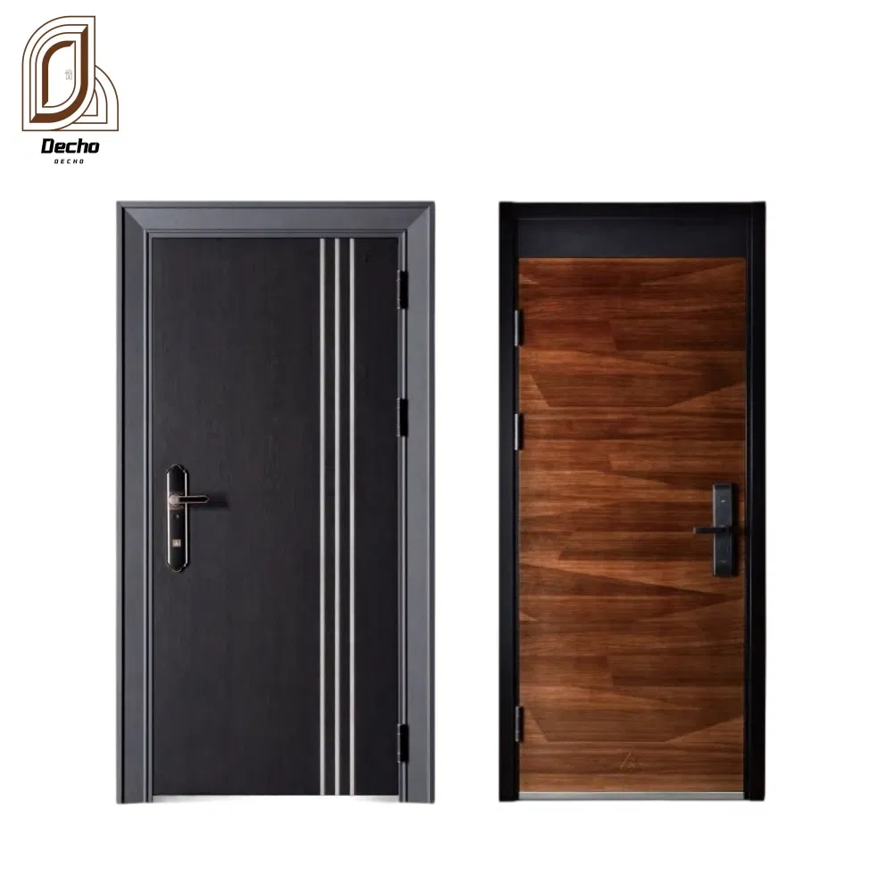 Reinforced Front Security Steel Door with Multi Point Locking System