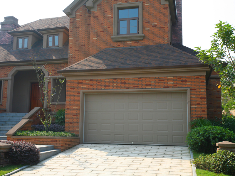 China Sectional Garage Door Remote Control Finger Safe Sandwich Panel Section Door Commercial Residential Automatic Sectional Garage Door Sliding Door Price