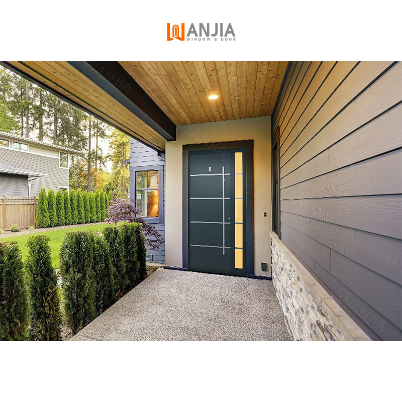 Premium Soundproof Aluminum Entry Door for Commercial Spaces