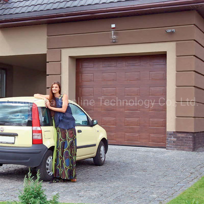 Automatic Roller Shutter Imitation Copper All Aluminum Alloy Sectional Garage Doors