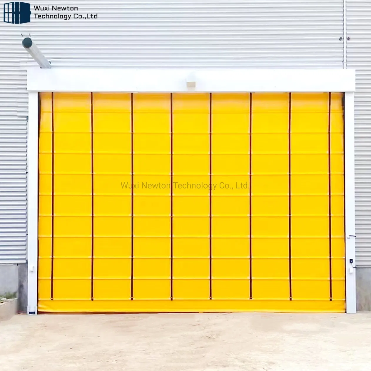 Automatic Rapid Stacking Door High Speed Rolling Fast Plastic Folding Door Roll up PVC Sheet Shutter Door Factory Price