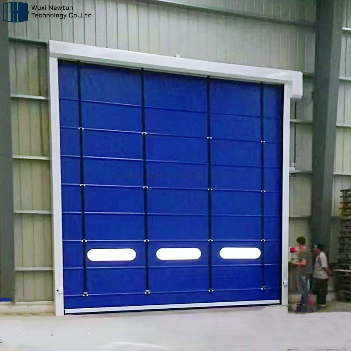 Automatic Rapid Stacking Door High Speed Rolling Fast Plastic Folding Door Roll up PVC Sheet Shutter Door Factory Price
